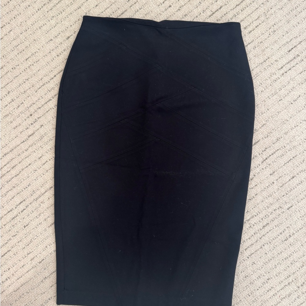 Express Classic Black Pencil Skirt